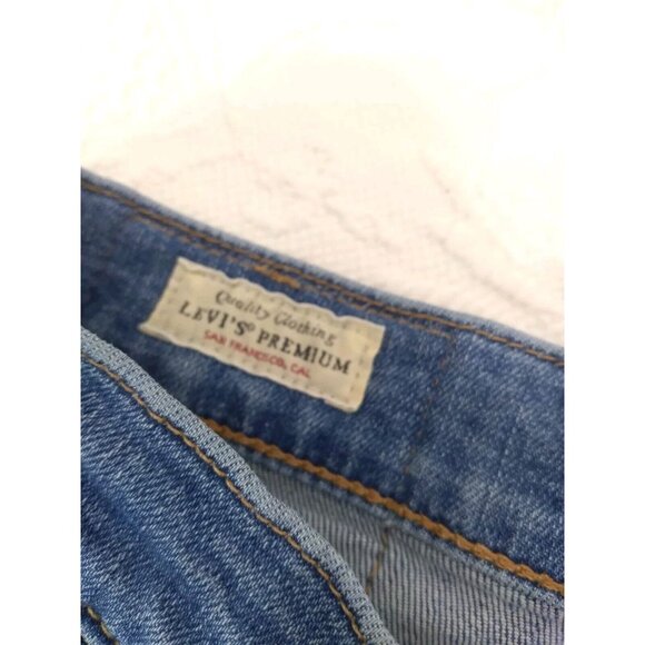 Levi Premium Big E Lot Skinny Taper Blue Jeans W 28 L30 mens - Picture 6 of 16